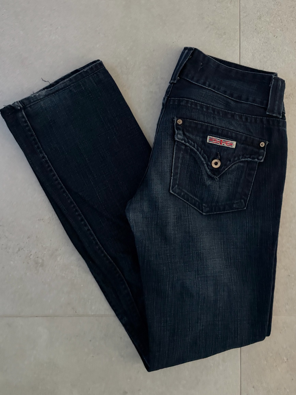 Dark Wash Hudson Jeans - Classic Straight Fit